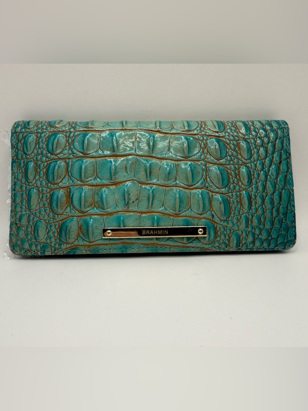 Brahmin Ady wallet in Turquoise